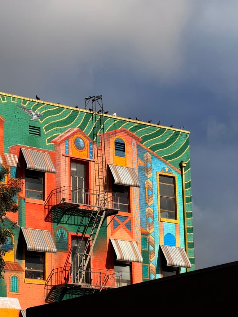 Mission district mural
